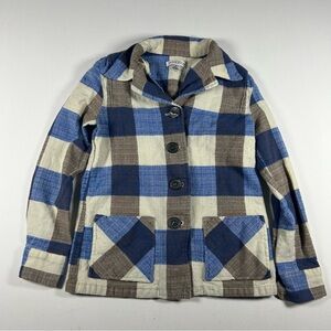 Vintage PENDLETON  Multicolor Plaid Virgin Wool Classic Jacket Fits XS Hipster